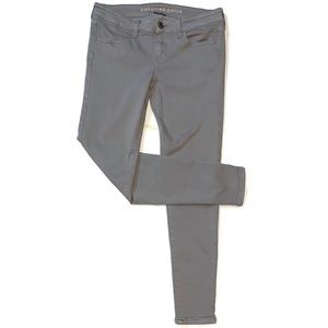American Eagle Super Stretch X Jeggings Grey 4S